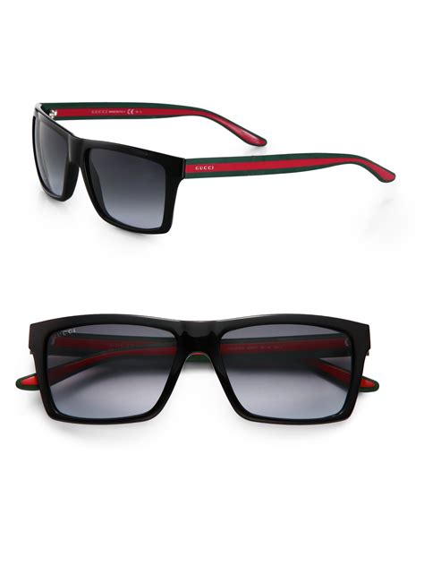 black mens gucci glasses|Gucci sunglasses unisex.